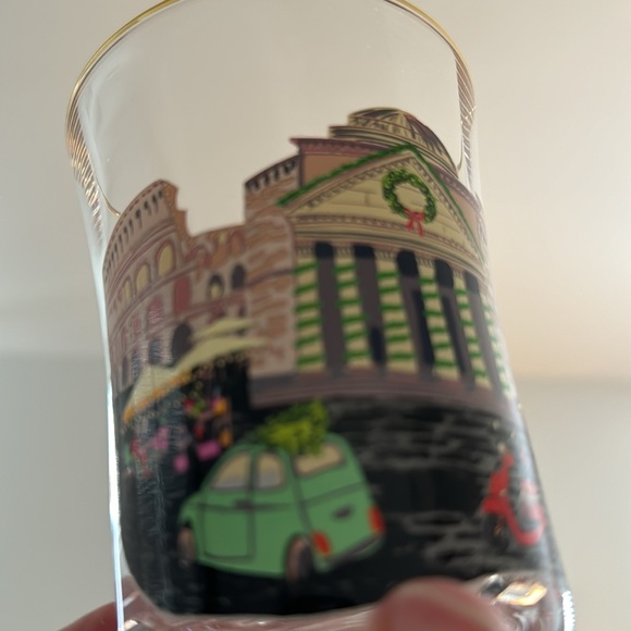 Holiday in the city juice glass Rome Anthropologie 2023 - Picture 8 of 9
